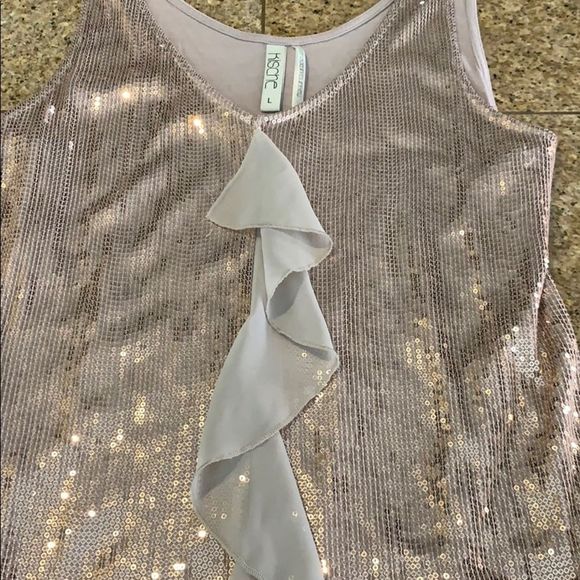 Kische Tops - Kische Sequin Tank NWOT